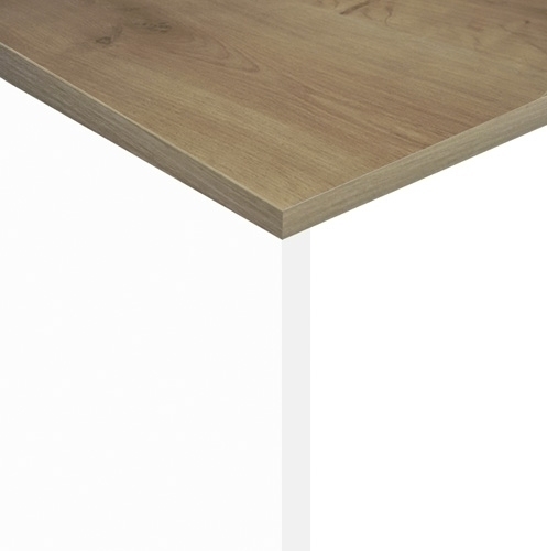 ROCADA - ARMARIO ABIERTO 195x90x45 ESTRUCTURA BLANCO Y TAPA ROBLE (Ref.1101AW08)