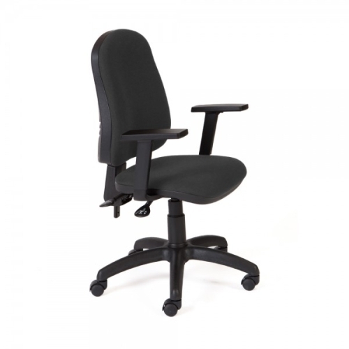 ROCADA - SILLA RD-911/4 NEGRO CON BRAZOS (Ref.RD-911/4+958)