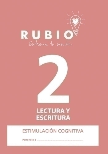 RUBIO - CUADERNO A4 ESTIMULACION COGNITIVA LECTURA Nº 2 (Ref.ECLE2)