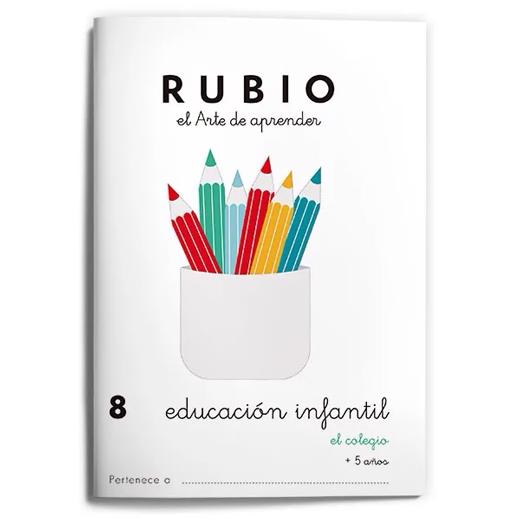 RUBIO - CUADERNO EDUCACIÓN INFANTIL 8 (Ref.C8)