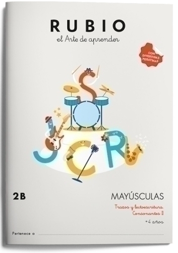 RUBIO - CUADERNO MAYUSCULAS 2B (Ref.MY2B)