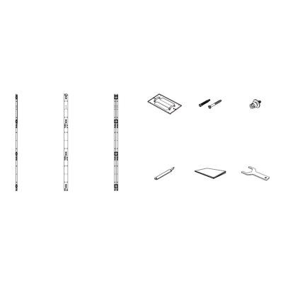 SAMSUNG - KIT SOPORTE DE MARCO SERIE IFH / IFH-E 2.5MM 6X3 CABINESTS (VG-LFH25FWA/EN) (Ref.VG-LFH15FWA/EN)