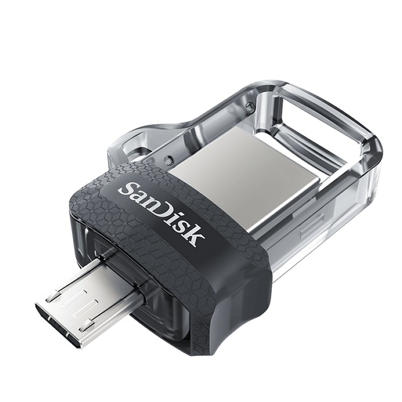 SANDISK - MEMORIA USB 256GB ULTRA DUAL 3.0 (Incluye Canon LPI de 0.24 €) (Canon L.P.I. 0,24€ Incluido) (Ref.SDDD3-256G-G46)