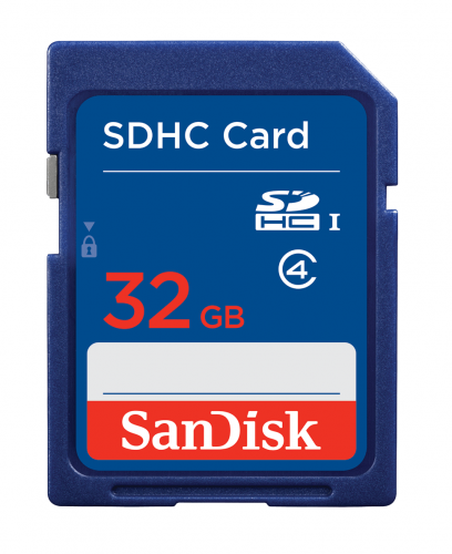 SANDISK - memoria flash 32 GB SDHC (Canon L.P.I. 0,24€ Incluido) (Ref.SDSDB-032G-B35)