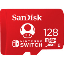 SANDISK - memoria flash 128 GB MicroSDXC (Canon L.P.I. 0,24€ Incluido) (Ref.SDSQXAO-128G-GNCZN)