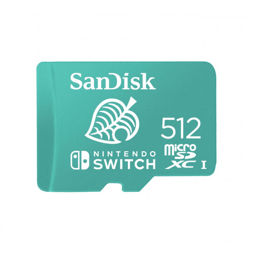 SANDISK - memoria flash 512 GB MicroSDXC UHS-I (Canon L.P.I. 0,24€ Incluido) (Ref.SDSQXAO-512G-GNCZN)