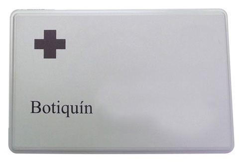 SANS - BOTIQUIN OUTAS PORTABLE PLASTICO GRIS (Ref.23015)