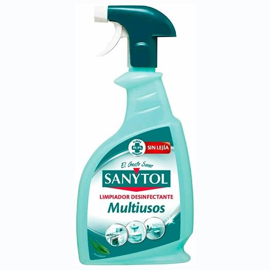 SANYTOL - LIMPIADOR DESINFECTANTE MULTIUSOS PULVERIZADOR 750ML (Ref.170231)