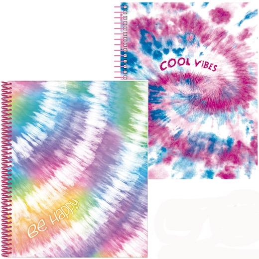 SENFORT - CARPETA CON 30 FUNDAS ESPIRAL TIE DYE SURTIDO (Ref.18420220)