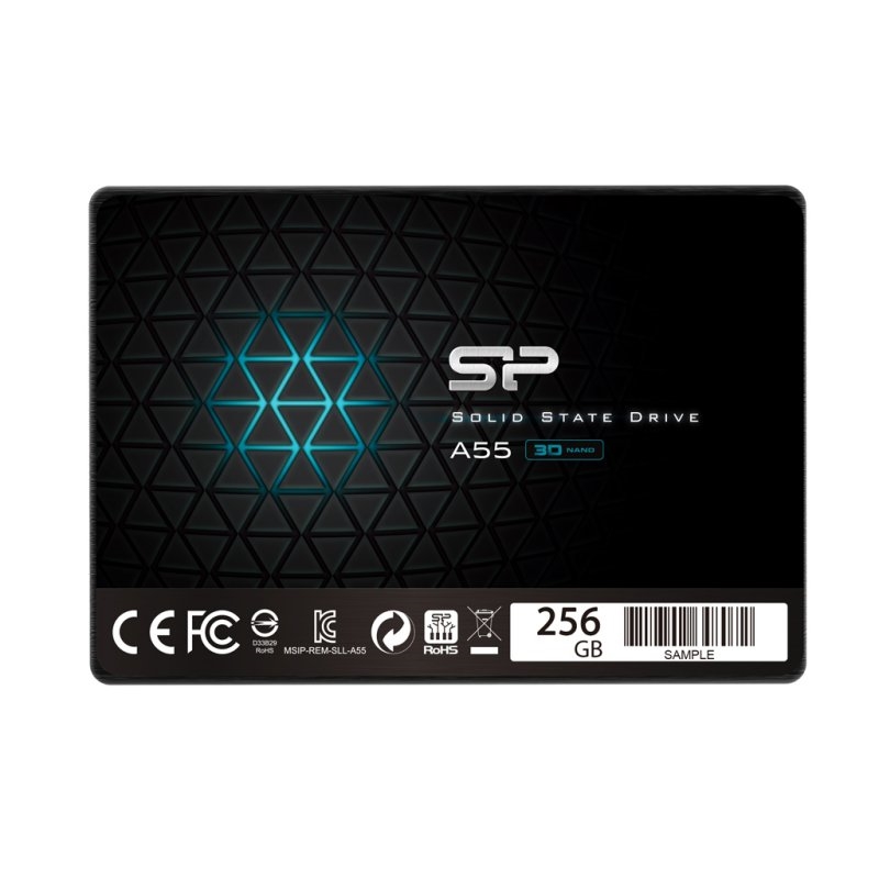 SILICON POWER - SP Ace A55 SSD 256GB 2.5&quot; 7mm Sata3 (Canon L.P.I. 5,45€ Incluido) (Ref.SP256GBSS3A55S25)