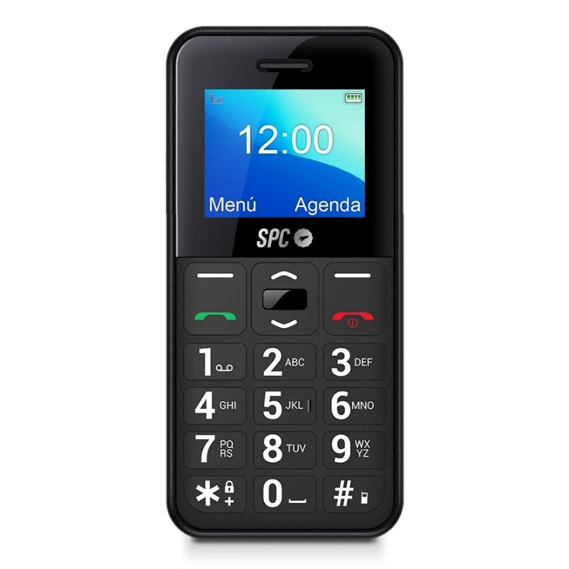 SPC - Móvil Fortune 2 Pocket Edition Black (Canon L.P.I. 1,1€ Incluido) (Ref.2323N)
