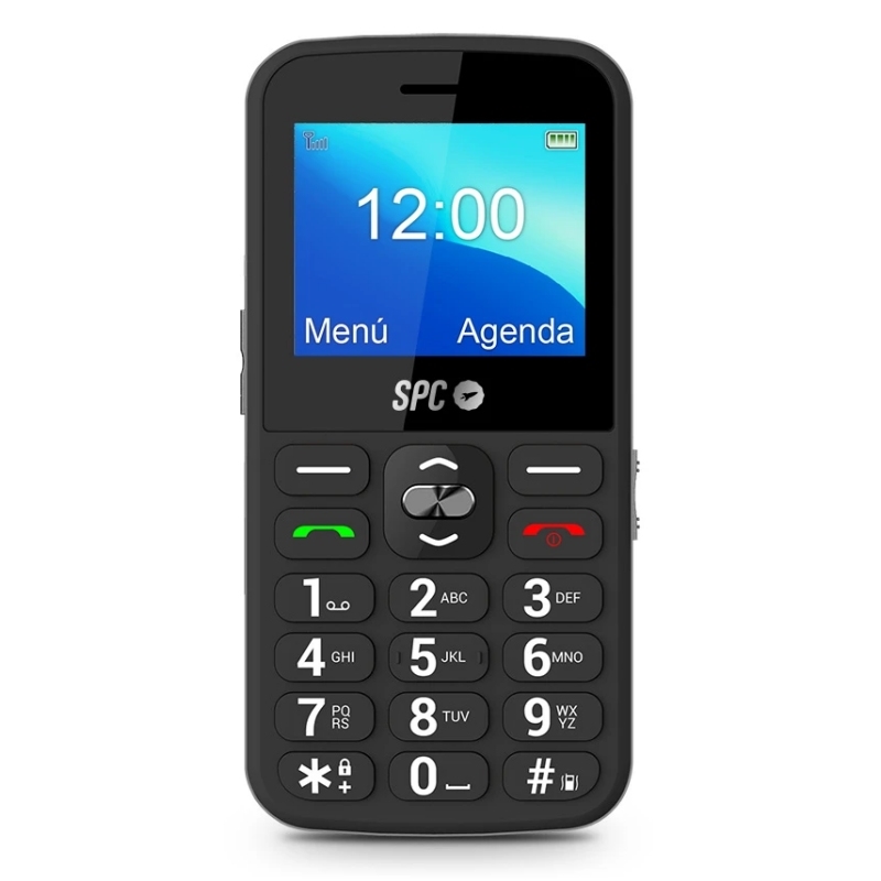 SPC - Móvil Fortune 2 Black (Canon L.P.I. 1,1€ Incluido) (Ref.2324N)