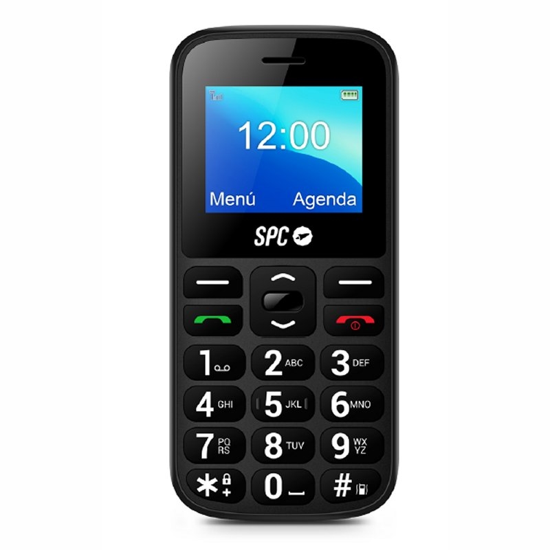 SPC - Móvil Fortune 2 4G Black (Canon L.P.I. 1,1€ Incluido) (Ref.2329N)