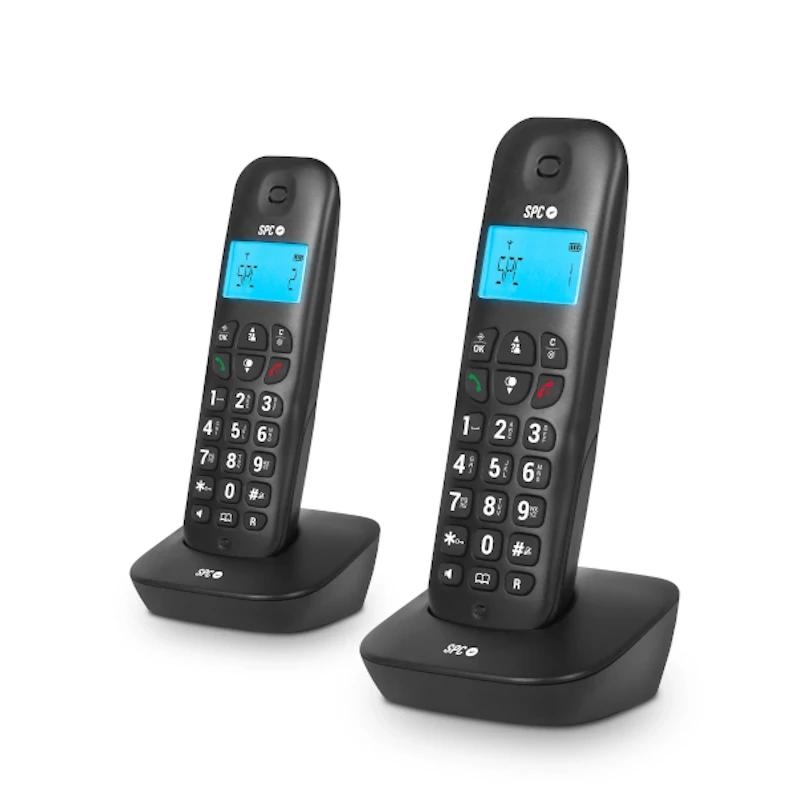 SPC - Telefono DECT AIR PRO DUO Negro (Ref.7302N)