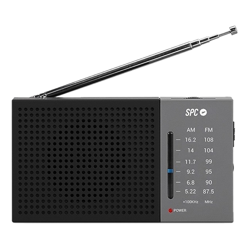 SPC - Jetty Lite AM/FM Radio Gris (Ref.4584N)