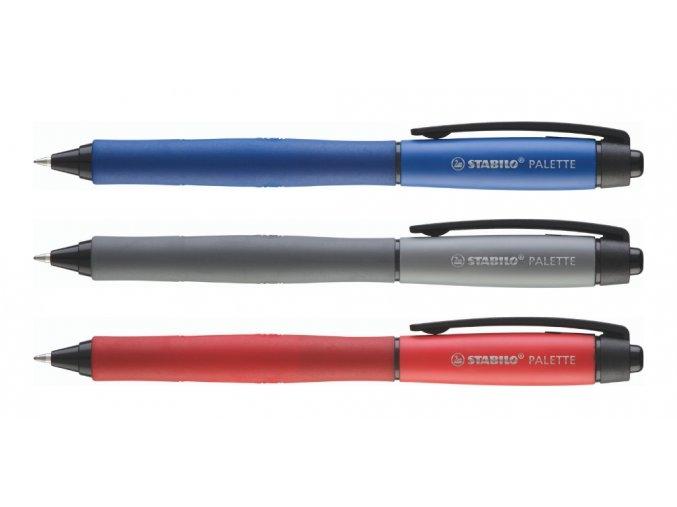 STABILO - BOLÍGRAFO TINTA DE GEL RETRÁCTIL PALETTE FINE ROJO CAJA -10U- (Ref.268/40-01)