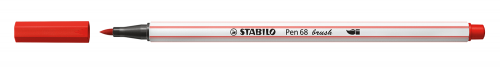 STABILO - ROTULADOR FIBRA PEN 68 BRUSH PUNTA PINCEL CARMIN (Ref.568/48)