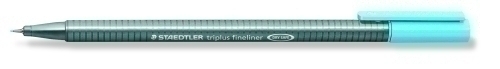 STAEDTLER - ROTULADOR FIBRA 334 TRIPLUS FINELINER AZUL AQUA (Ref.334-34)