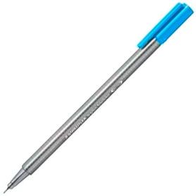 STAEDTLER - ROTULADOR FIBRA 334 TRIPLUS FINELINER AZUL CLARO (Ref.334-30)