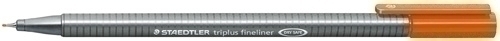 STAEDTLER - ROTULADOR FIBRA 334 TRIPLUS FINELINER NARANJA (Ref.334-4)