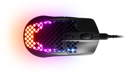 STEELSERIES - Aerox 3 ratón mano derecha USB Tipo C Óptico 8500 DPI (Ref.62611)