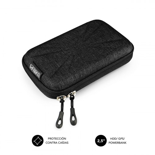 SUBBLIM - Funda Disco Duro HDD Business Case 2,5&quot; Black (Ref.SUB-HDD-HBC001)