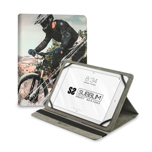 SUBBLIM - Funda Tablet Universal TRENDY CASE BIKER 11&quot; (Ref.SUBCUT-4TC012)