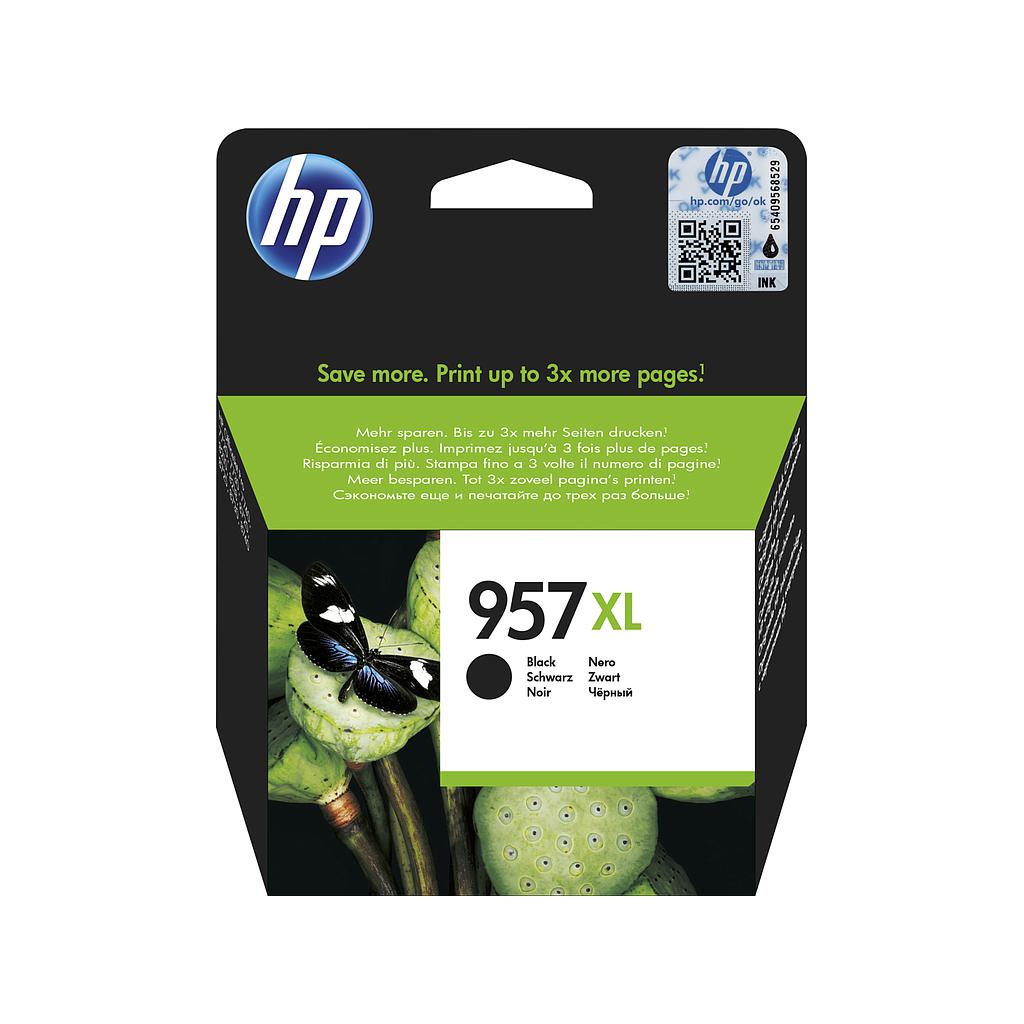 HP ( HEWLETT PACKARD ) - 957Xl Extra High Yield Black originales Ink Cartridge () (Ref.L0R40AE#BGY)