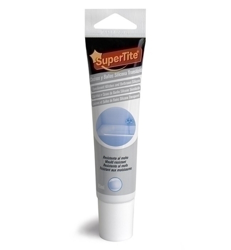 SUPERTITE - SILICONA COCINA/BAÑO TRANSLUCIDA 85ml (Ref.2720)