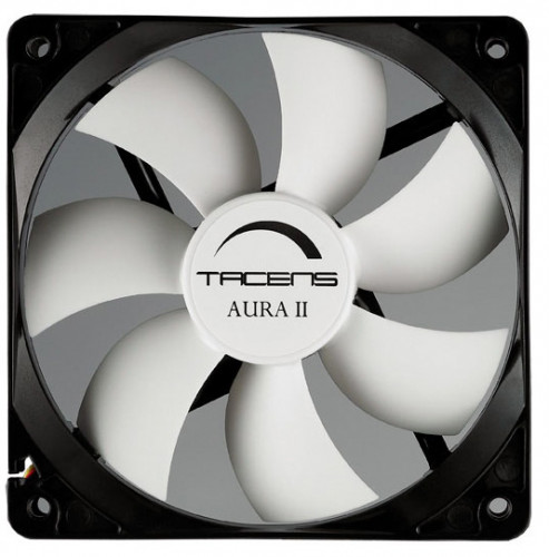 TACENS - AURA II 12CM 12DBA, FLUXUS II BEARING, 60,000HRS, ANTIVIBRATION (Ref.3AURAII12)