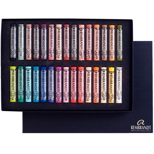 TALENS - REMBRANDT SET BÁSICO 30 TIZAS SELECCIÓN RETRATO 300C30P COLORES PASTELES SUAVES (Ref.31823033)