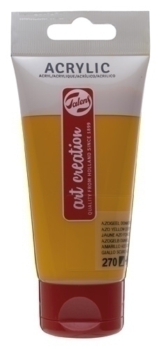 TALENS ART CREATION - PINTURA ACRILICA 75 ml (Tubo) AMARILLO OSCURO (Ref.3511270M)