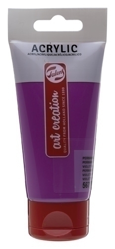 TALENS ART CREATION - PINTURA ACRILICA 75 ml (Tubo) VIOLETA ROJIZO PERMANENTE (Ref.3511567M)