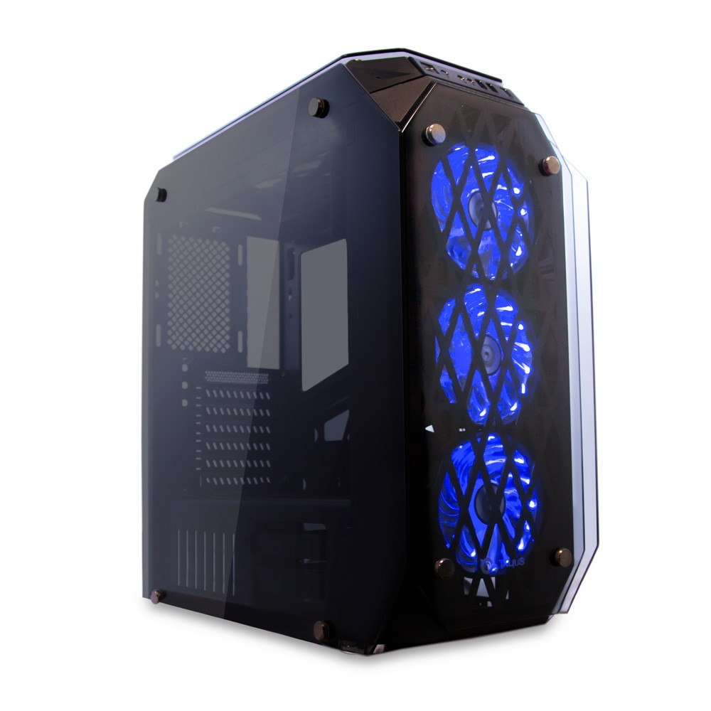 TALIUS - caja Atx gaming Kraken tornado RGB cristal templado USB 3.0 (Ref.TAL-KRAKEN-TOR)