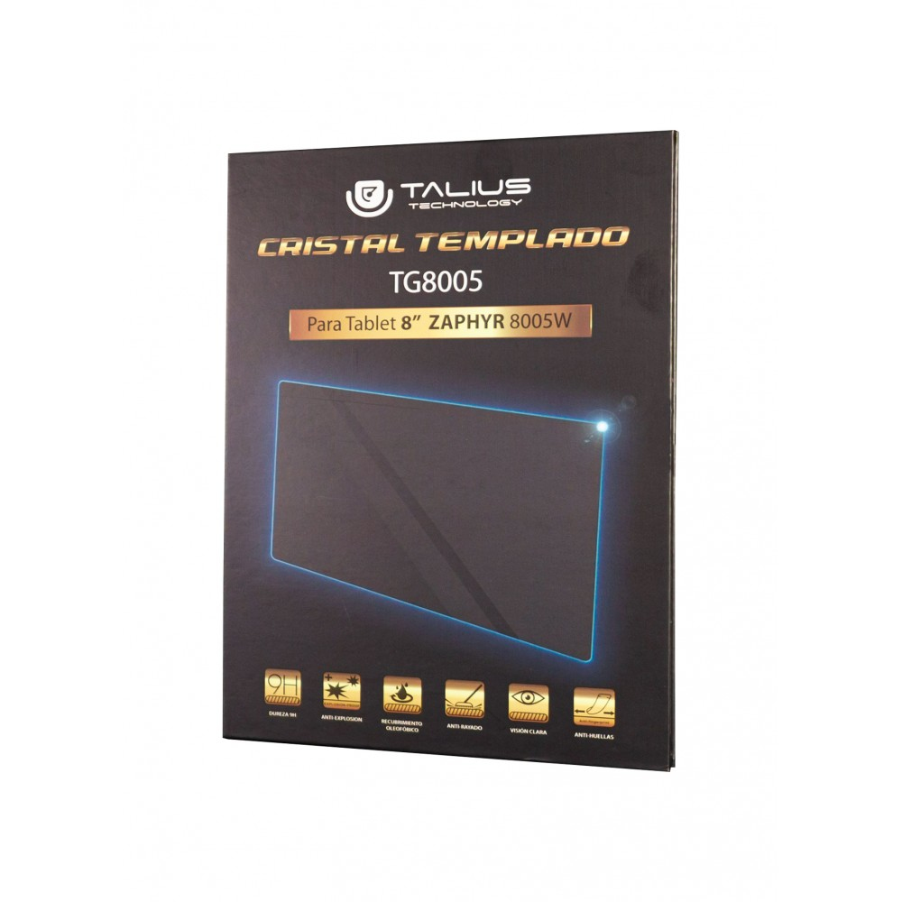 TALIUS - protector cristal templado 8 TAB-8005W (Ref.TAL-TG8005)