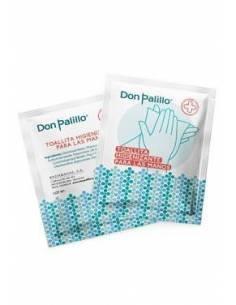 TOALLITAS HIGIENIZANTES PARA LAS MANOS EN ENVASE INDIVIDUAL CAJA -500U- (Ref.36191)