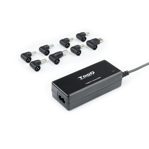 TOOQ - adaptador e inversor de corriente Interior 65 W Negro (Ref.TQLC-65BS02AT)