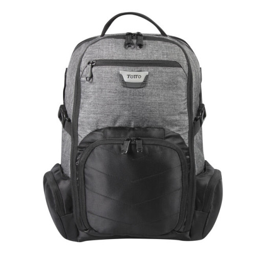 TOTTO - MOCHILA HYBRID TABLET Y PC 15'' 4 CREMALLERAS GRIS/NEGRO (Ref.MA04IND588-1620G-GN0)