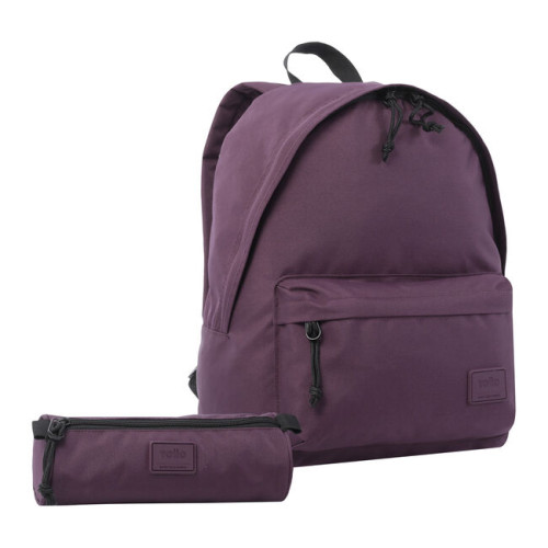 TOTTO - PACK MOCHILA + ESTUCHE COLOR MORADO - KALEX (Ref.MA04COM093-22200-M50)