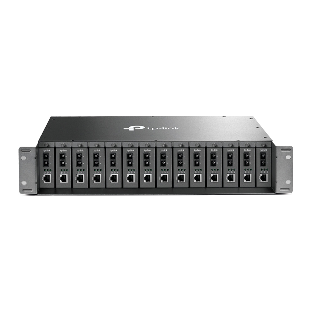 TP-LINK - 14-Slot Rackmount Chassis (Ref.TL-MC1400)