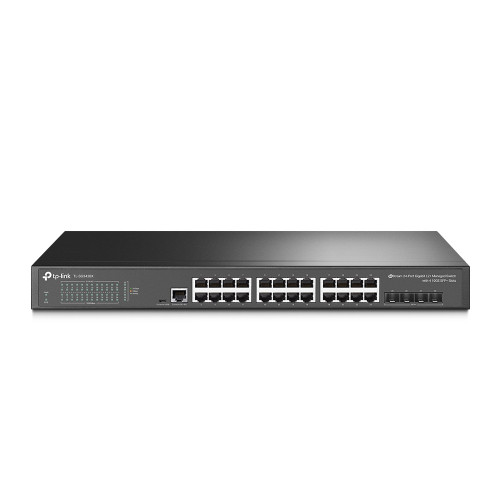 TP-LINK - switch Gestionado L2+ Gigabit Ethernet (10/100/1000) Negro (Ref.TL-SG3428X)