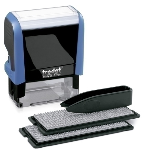 TRODAT - IMPRENTILLA PRINTY TYPOMATIC 4913 (SELLO ent.AUT. 58x22 mm + TIPOS 6003 y 6004) (Ref.4913 TYPO)