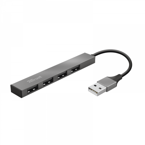 TRUST - Halyx USB 2.0 480 Mbit/s Aluminio (Ref.23786)