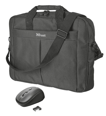 TRUST - Primo maletines para portátil 40,6 cm (16&quot;) Maletín Negro (Ref.21685)
