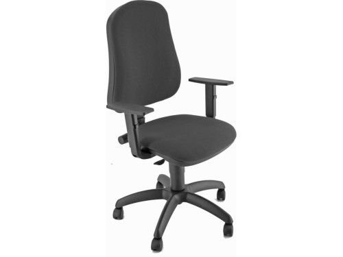 UNISIT - SILLA OPERATIVA VOLGA SIMPEL NEGRA REPOSABRAZOS AJUSTABLES (Ref.SICP/BRF/EN)