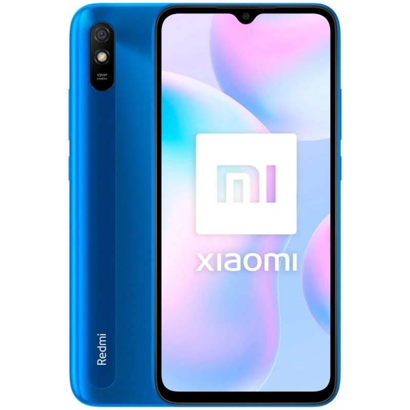 XIAOMI - REDMI 9A 6,53'' HD+ 32Gb 2Gb Azul (Canon L.P.I. 1,1€ Incluido) (Ref.MZB9960EU)