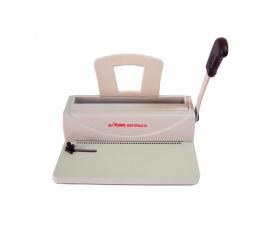 YOSAN - ENCUADERNADORA 56 ESPIRAL MANUAL FOLIO APAISADO GRIS (Ref.3036OFI56)