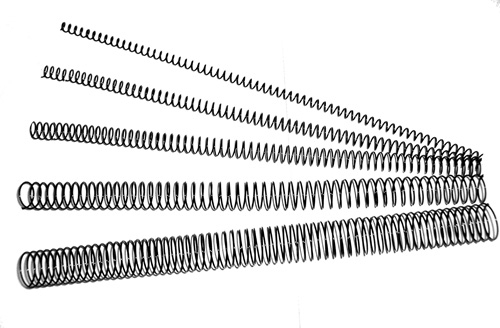 YOSAN - ESPIRAL METALICA paso 64 (5:1") NEGRO 28 mm CAJA de 50 (Ref.3034E4N28)