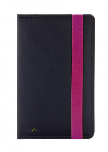 Ziron funda para tablet 20,3 cm (8&quot;) Folio Negro, Púrpura (Ref.LY015)