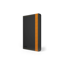 Ziron funda para tablet 17,8 cm (7&quot;) Folio Negro, Naranja (Ref.LY027)